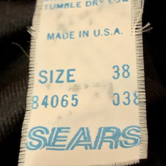 Vintage Sears Full Slip Womens 38 Used Black - Picture 7 of 16